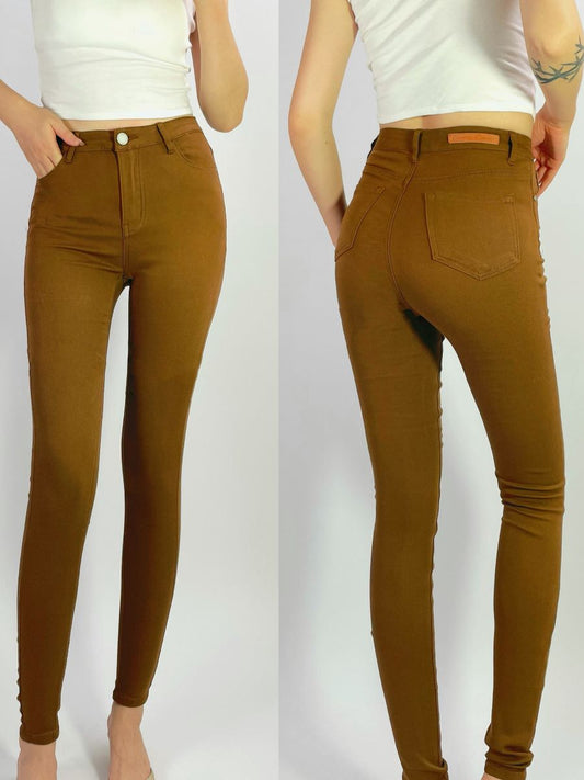 COUNTRY DENIM BROWN STRETCH JEANS