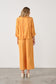 HOLMES & FALLON WATERFALL JACKET IN MARIGOLD