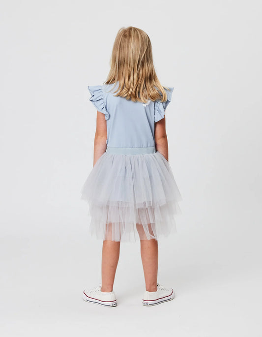 KISSED BY RADICOOL RAINBOW BADGE FRILL TUTU