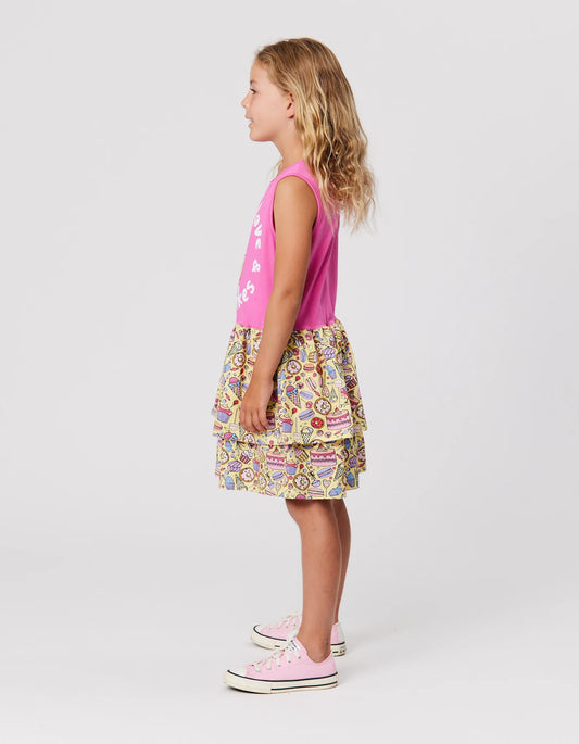 KISSED BY RADICOOL CUPCAKE TREATS DRESS