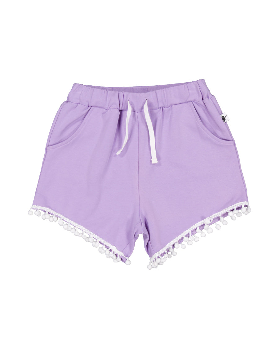 KISSED BY RADICOOL LILAC BOBBLE SHORT