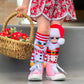 MADMIA SANTA AND SNOMAN SOCKS