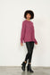 CAJU WOOL BLEND KNIT IN BERRY