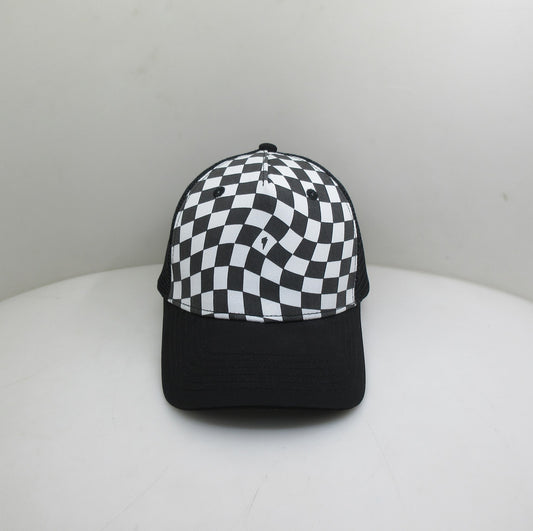 RADICOOL DUDE TWISTED CHECKERBOARD CAP